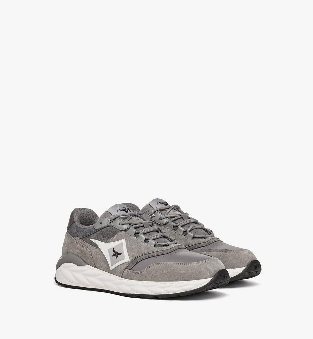 Skywander Lo Sneakers in Calf Suede and Leather 1 Skywander Lo Sneakers in Calf Suede and Leather 1